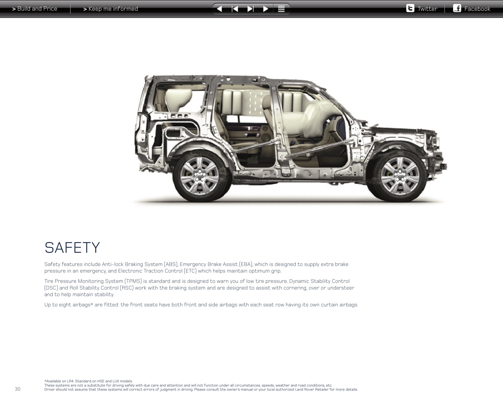 2013 Land Rover LR4 Brochure Page 16